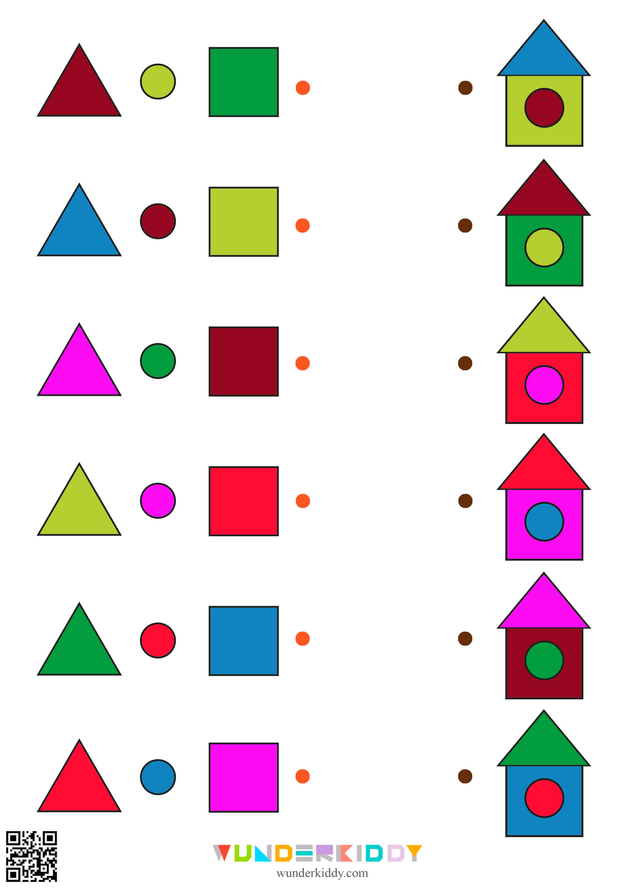 Build a House Using Shapes Worksheet - Image 4