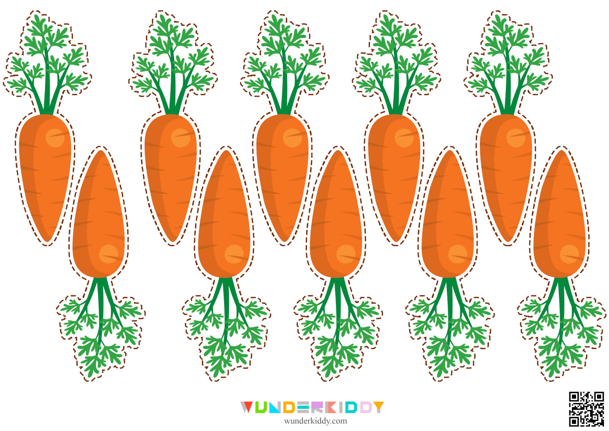 Activity sheet «Bunny and carrot» - Image 4