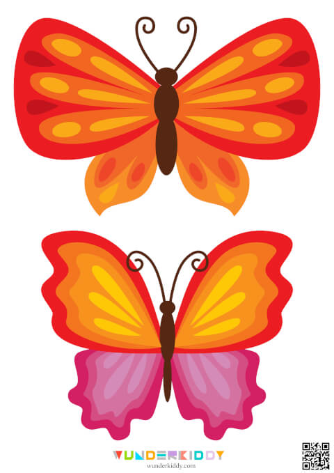 Free Printable Butterfly Templates for Preschool Craft Ideas