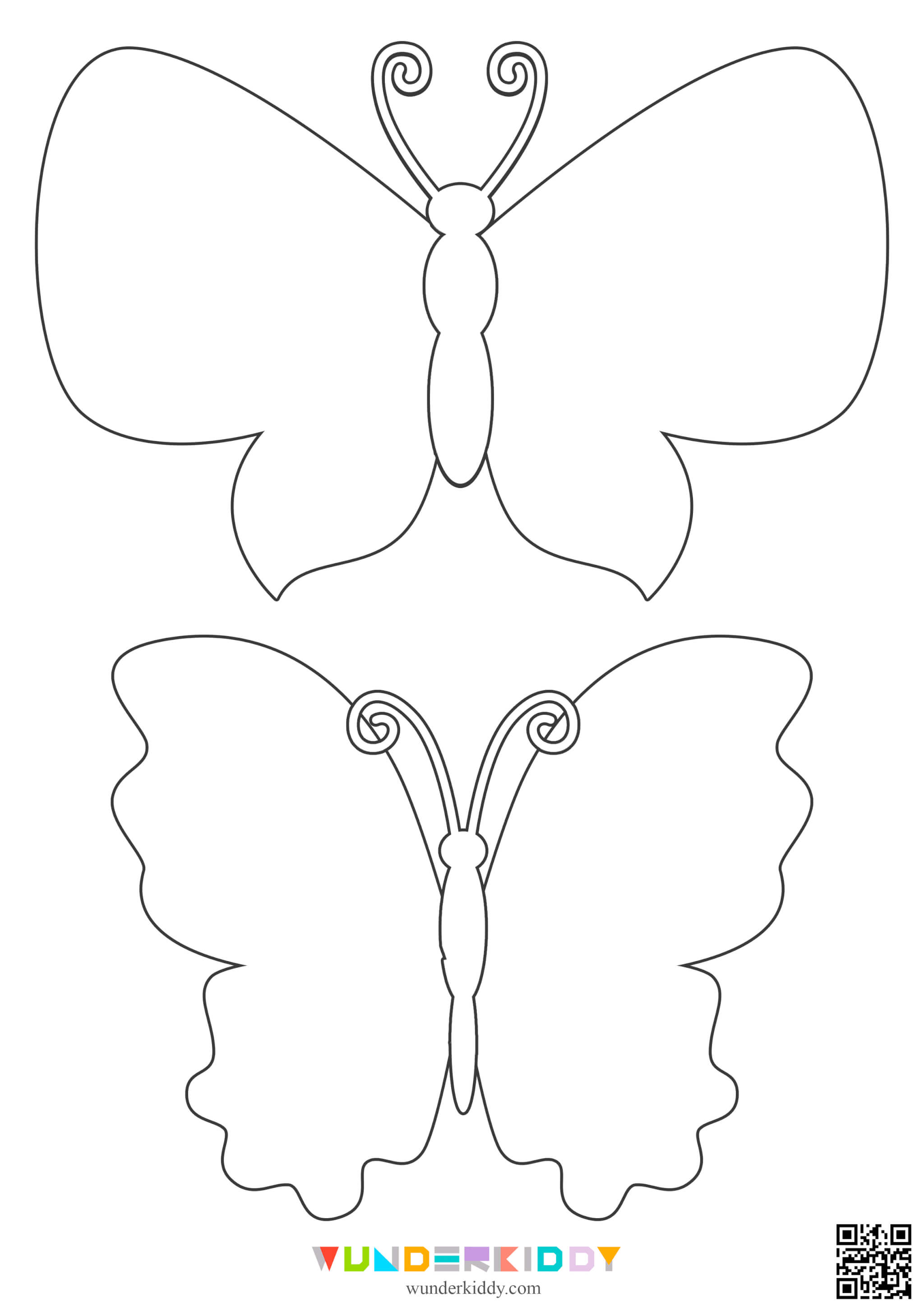 Free Printable Butterfly Templates - Image 5
