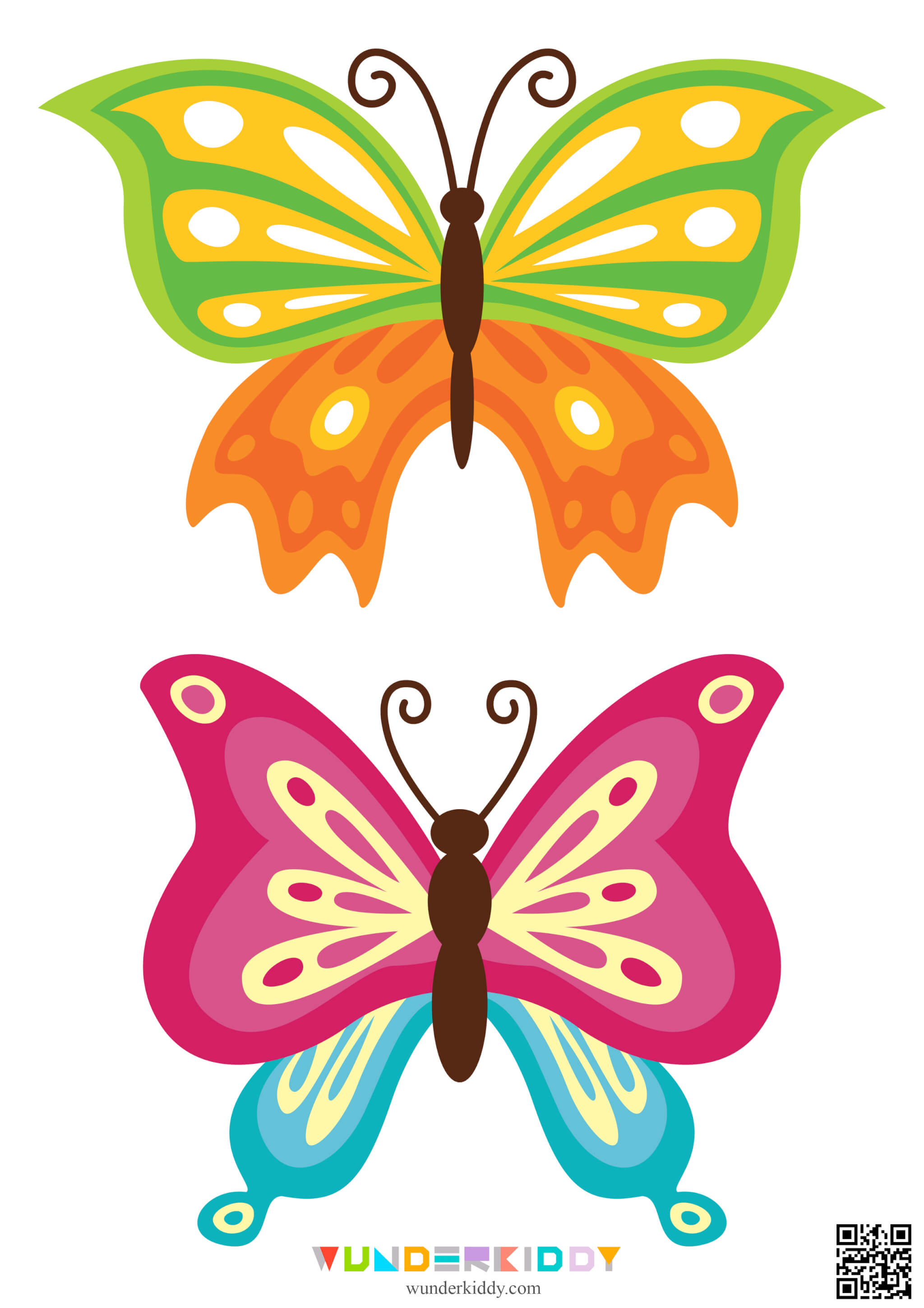 Шаблоны для творчества «Бабочки» - Изображение 6