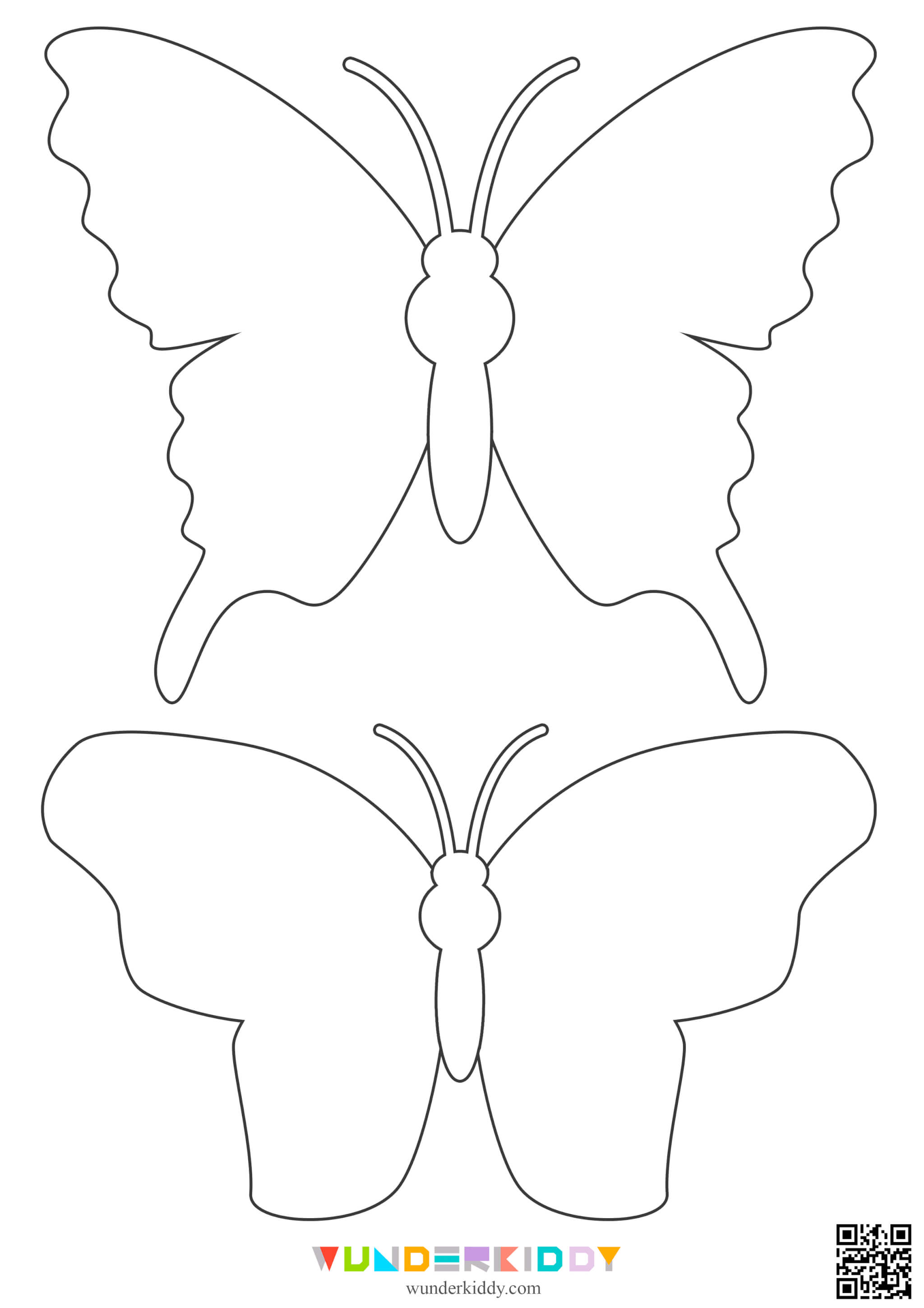 Free Printable Butterfly Templates - Image 9