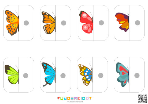 Butterfly Matching Cards - Image 2