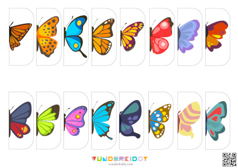 Дидактический материал «Бабочки» - Изображение 4