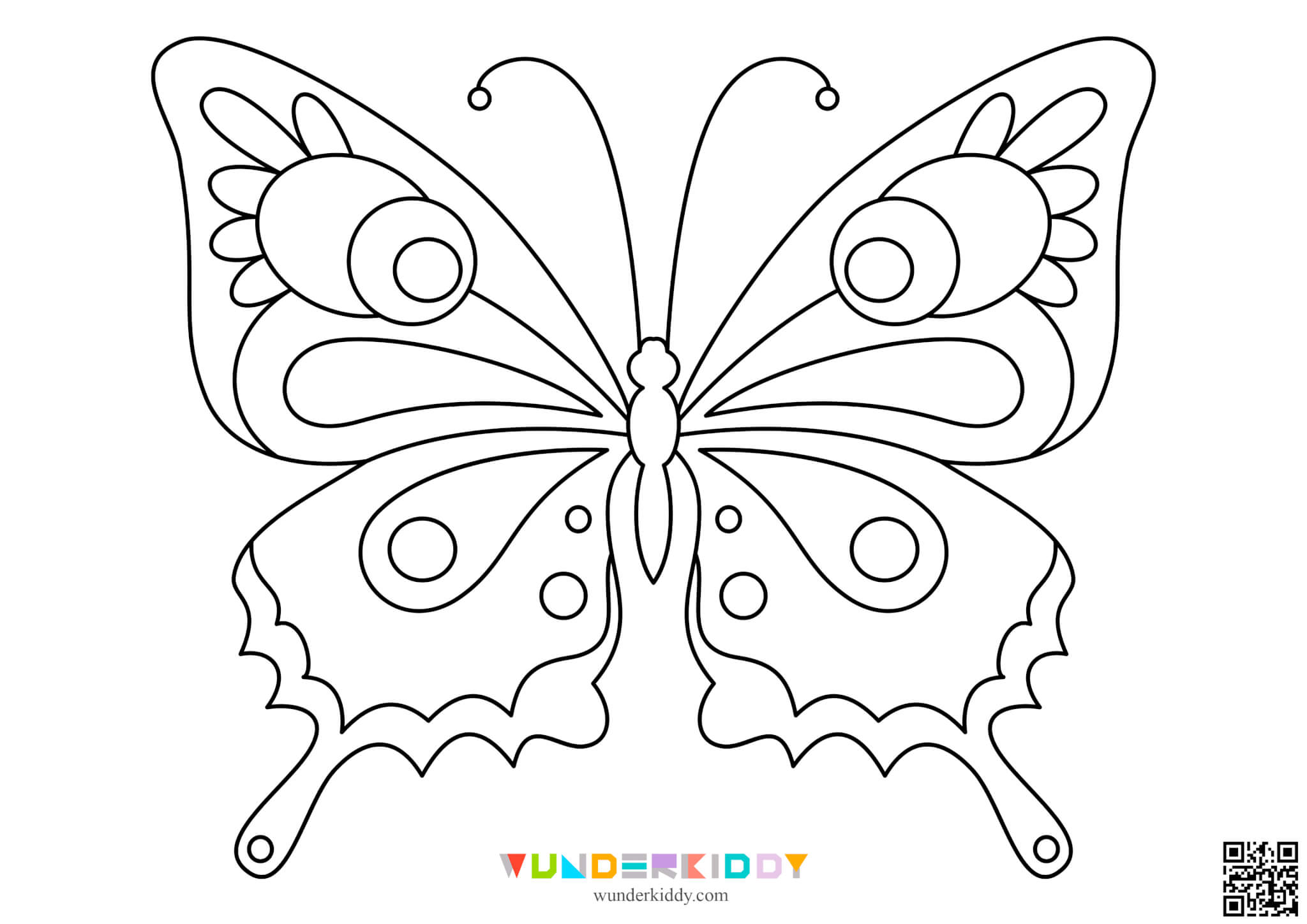 Шаблолоны бабочек для творчества - Изображение 2