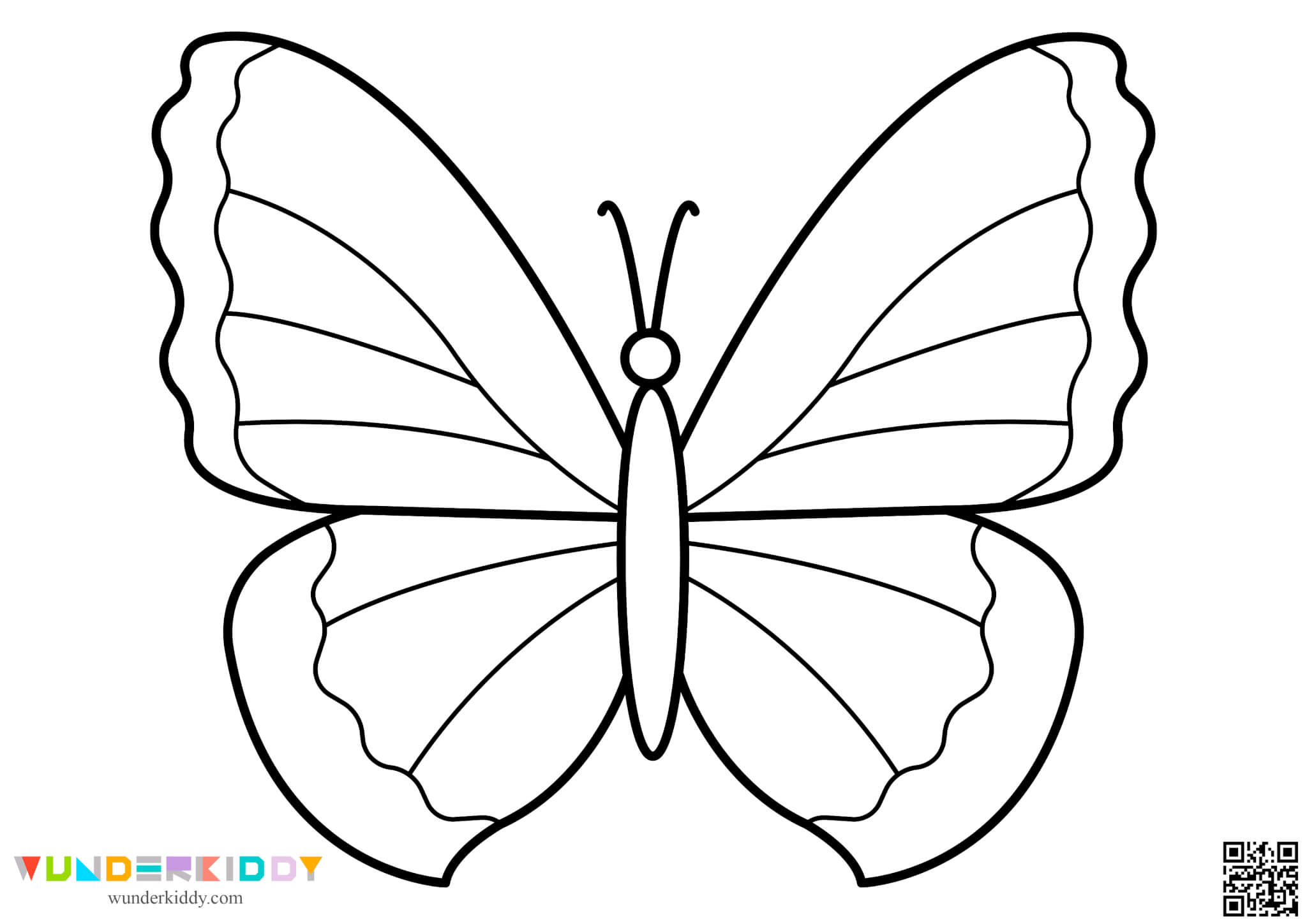 Шаблолоны бабочек для творчества - Изображение 5