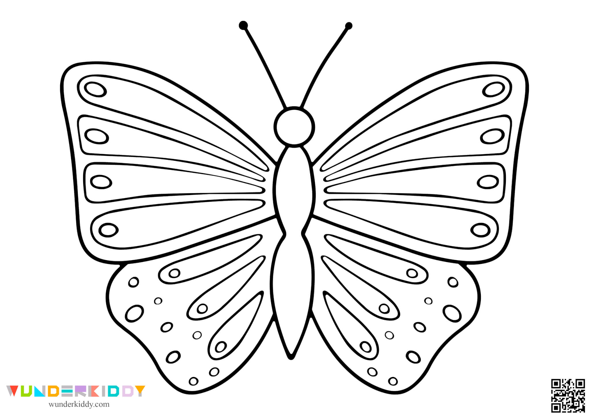 Шаблолоны бабочек для творчества - Изображение 9