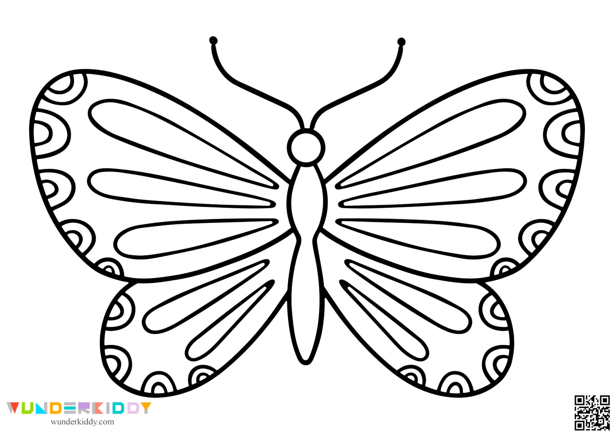 Шаблолоны бабочек для творчества - Изображение 10