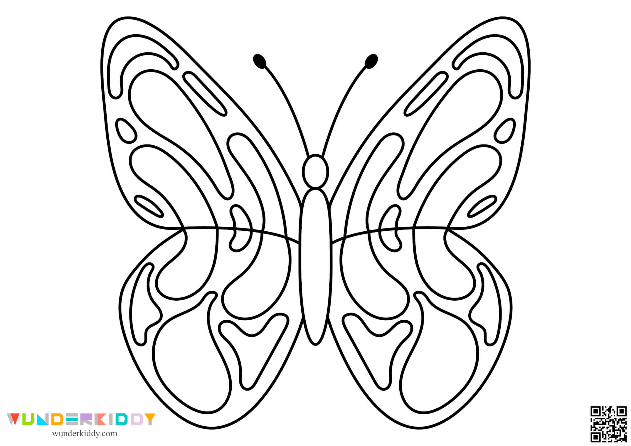Шаблолоны бабочек для творчества - Изображение 11