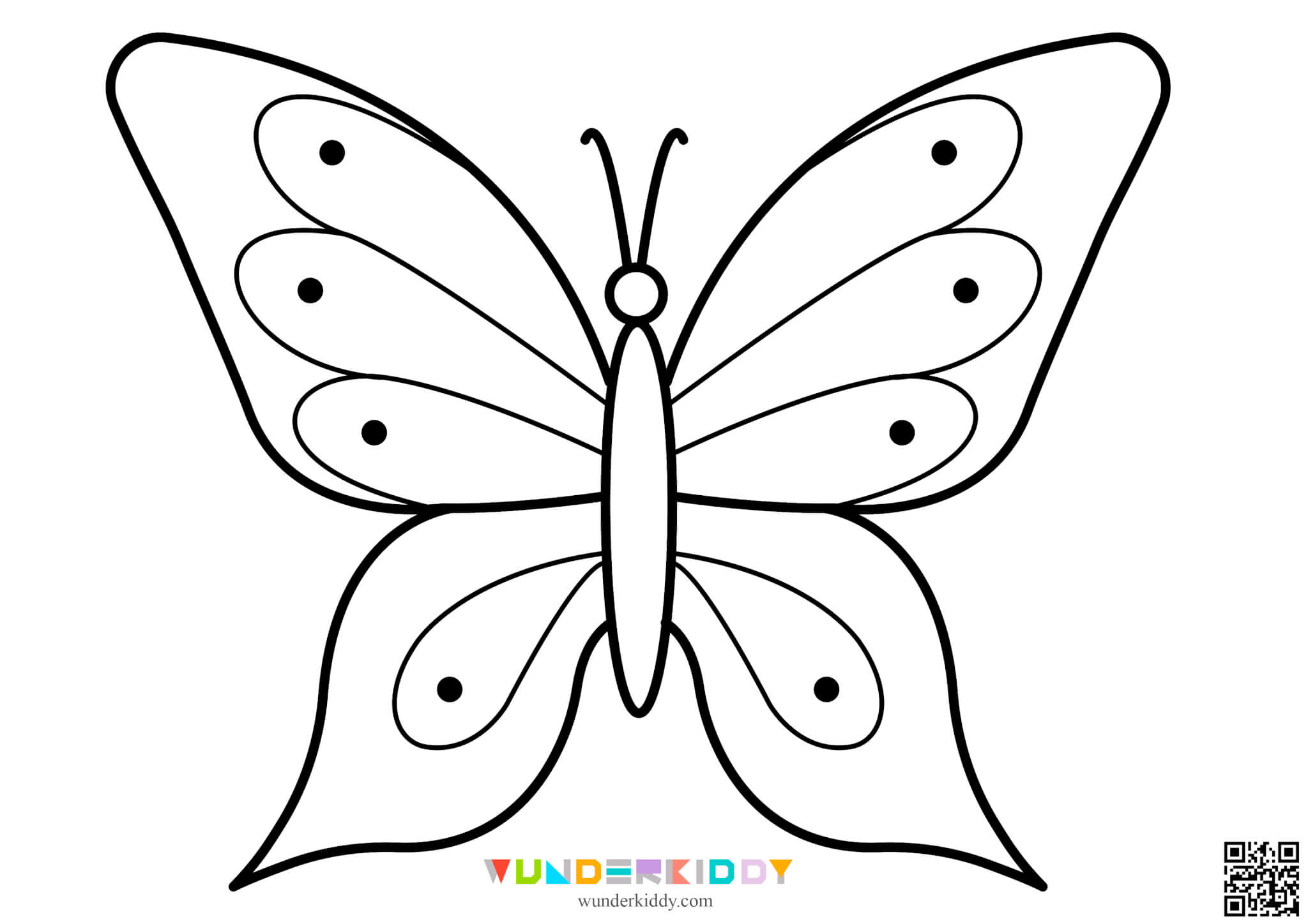 Шаблолоны бабочек для творчества - Изображение 13