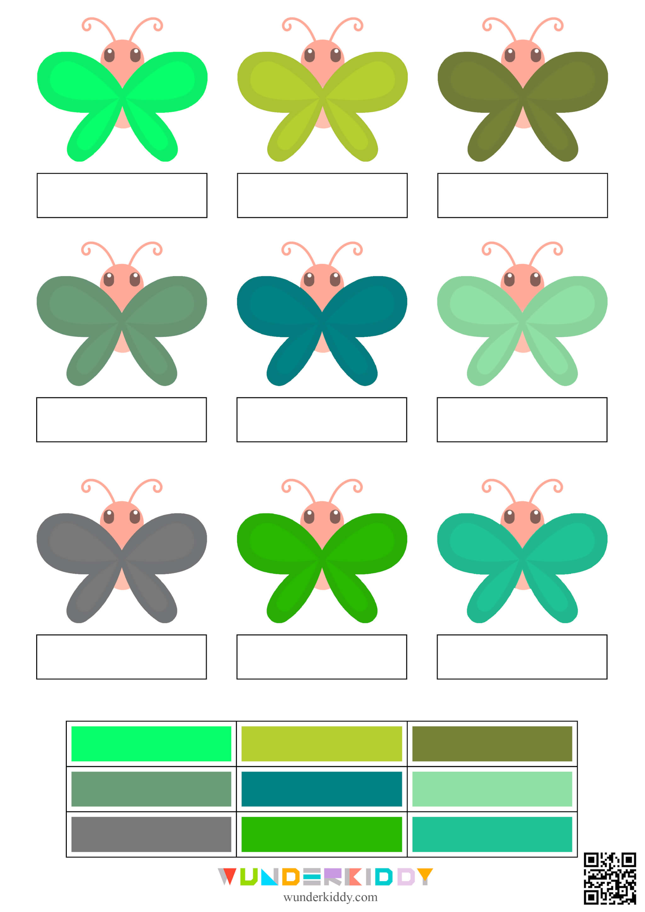 Color Matching Butterflies - Image 4