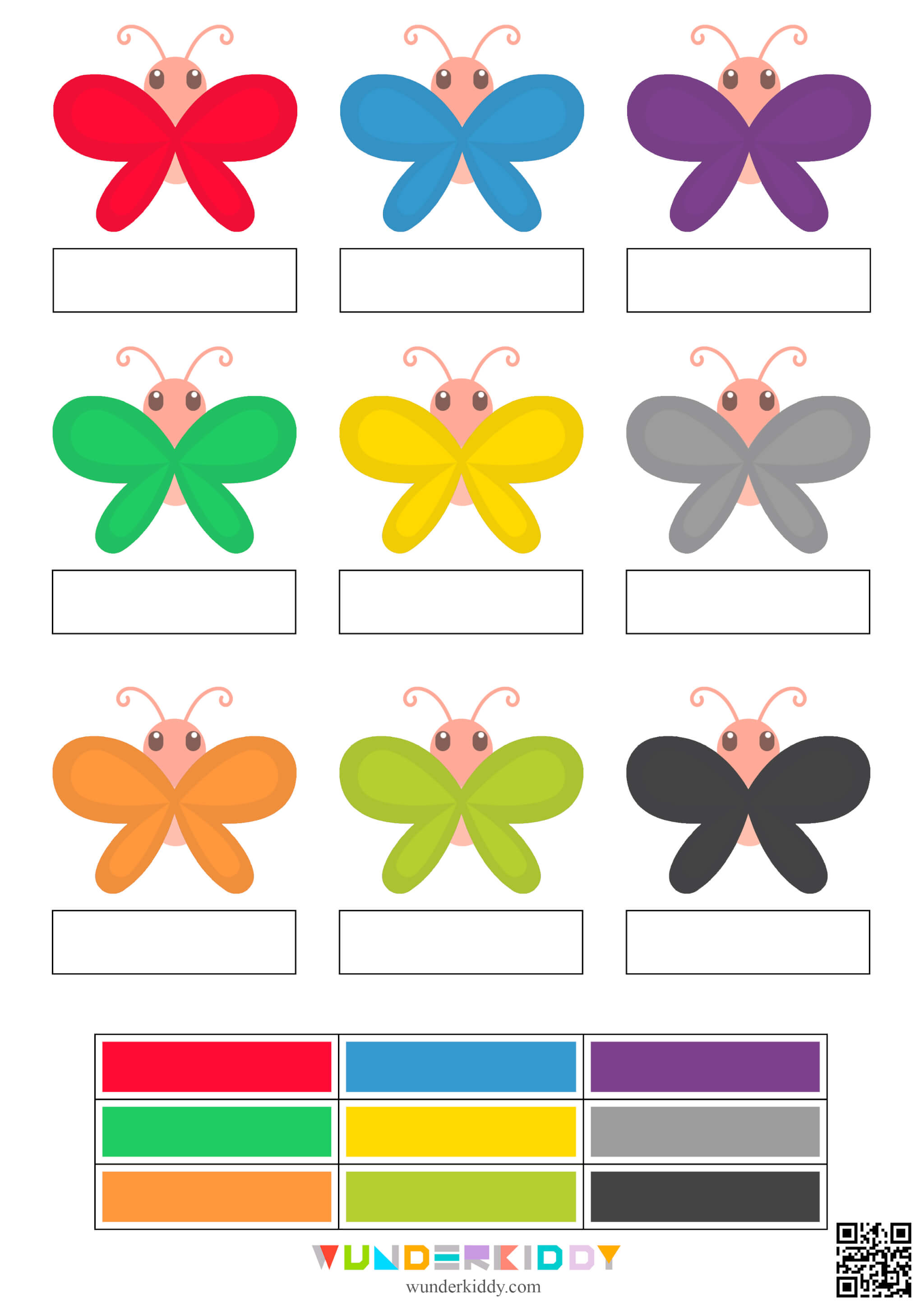 Color Matching Butterflies - Image 5