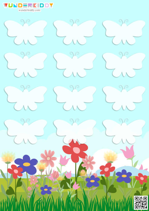 Дидактическая игра «Найди место для бабочки» - Изображение 3