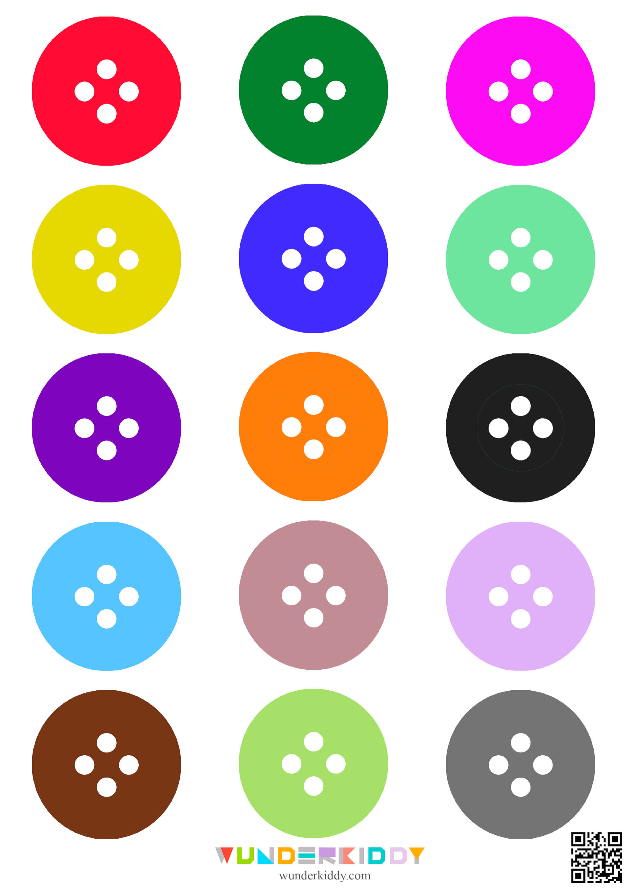 Buttons Worksheet - Image 3