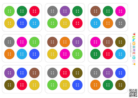 Buttons Kindergarten Pattern Worksheet - Image 4