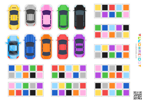 Дидактическая игра «Машинки на парковке» - Изображение 3