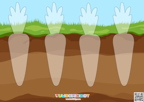 Carrot Pattern Activity for Toddlers - Image 2