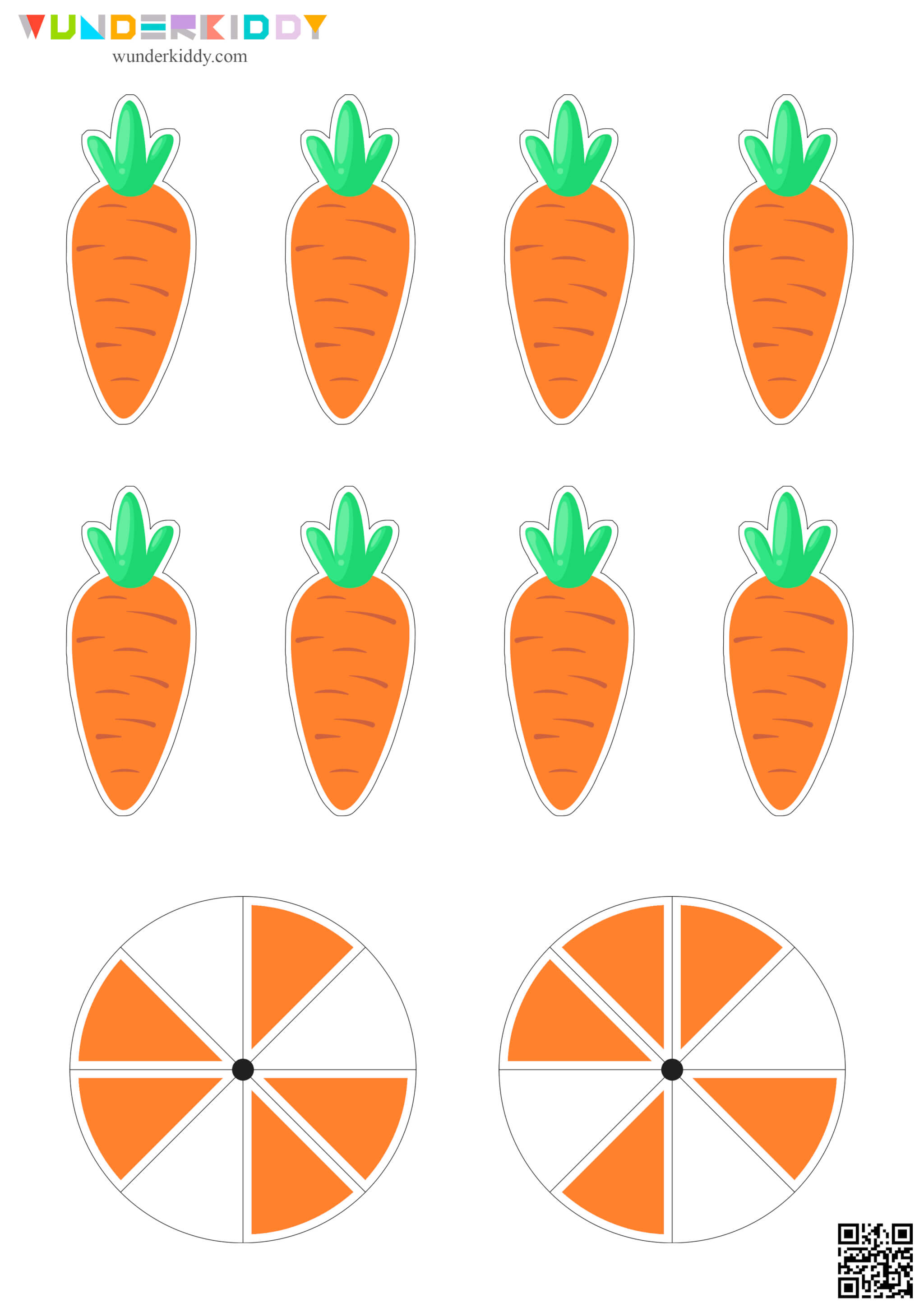 Развивающий материал «Морковка» - Изображение 3