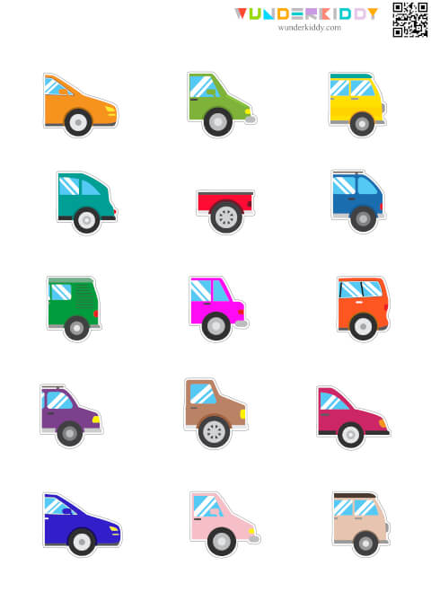 Teaching Colors With Cars Game - Image 3