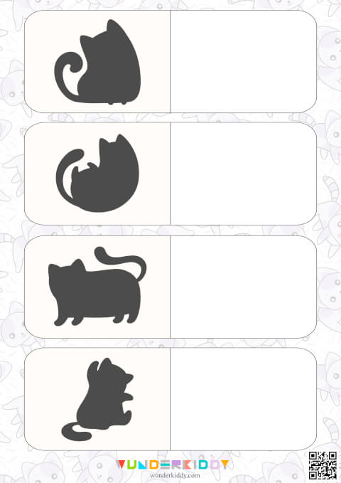 Cats Shadow Match Game - Image 3