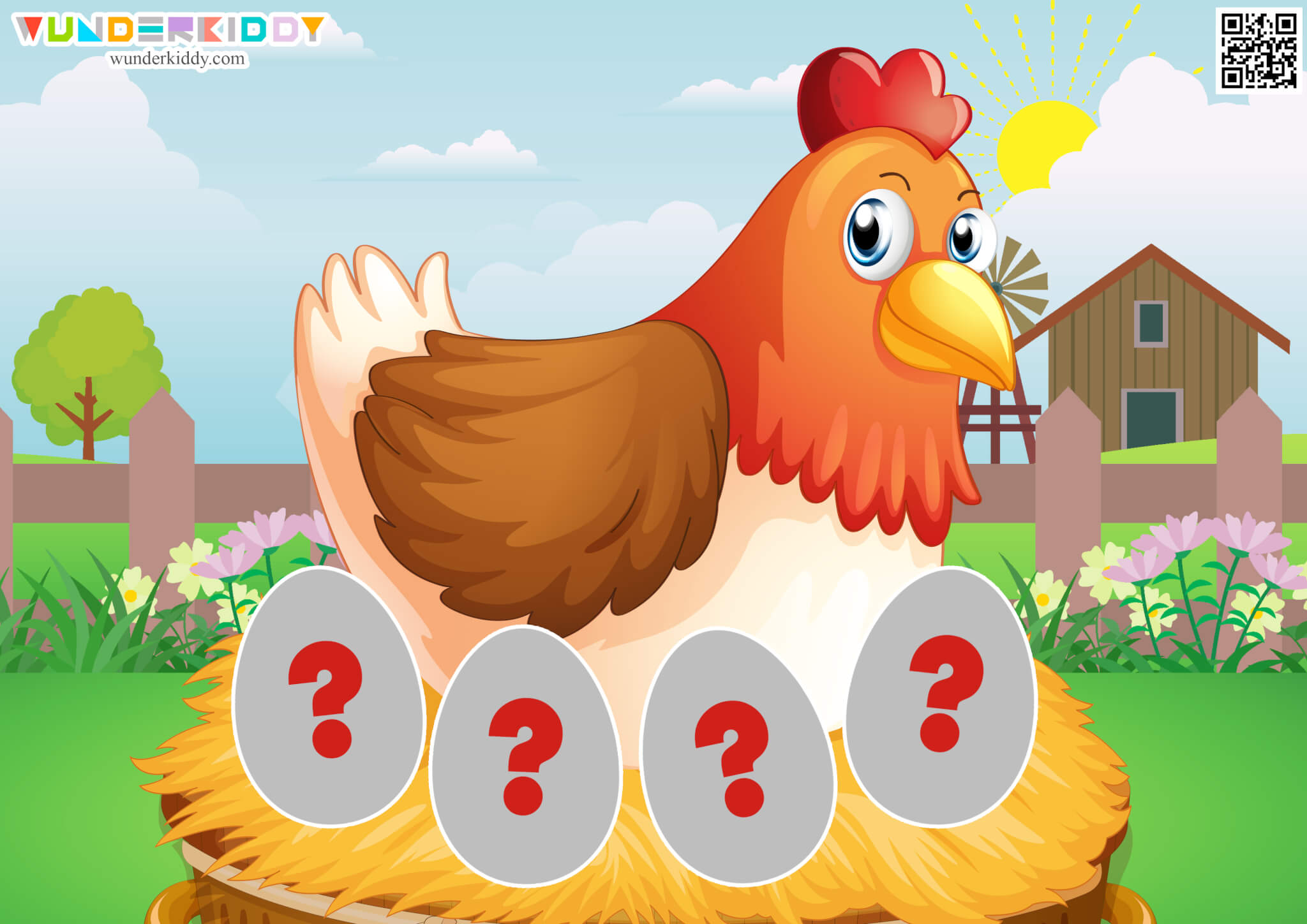 Chicken Eggs Color Match Activity - Image 2
