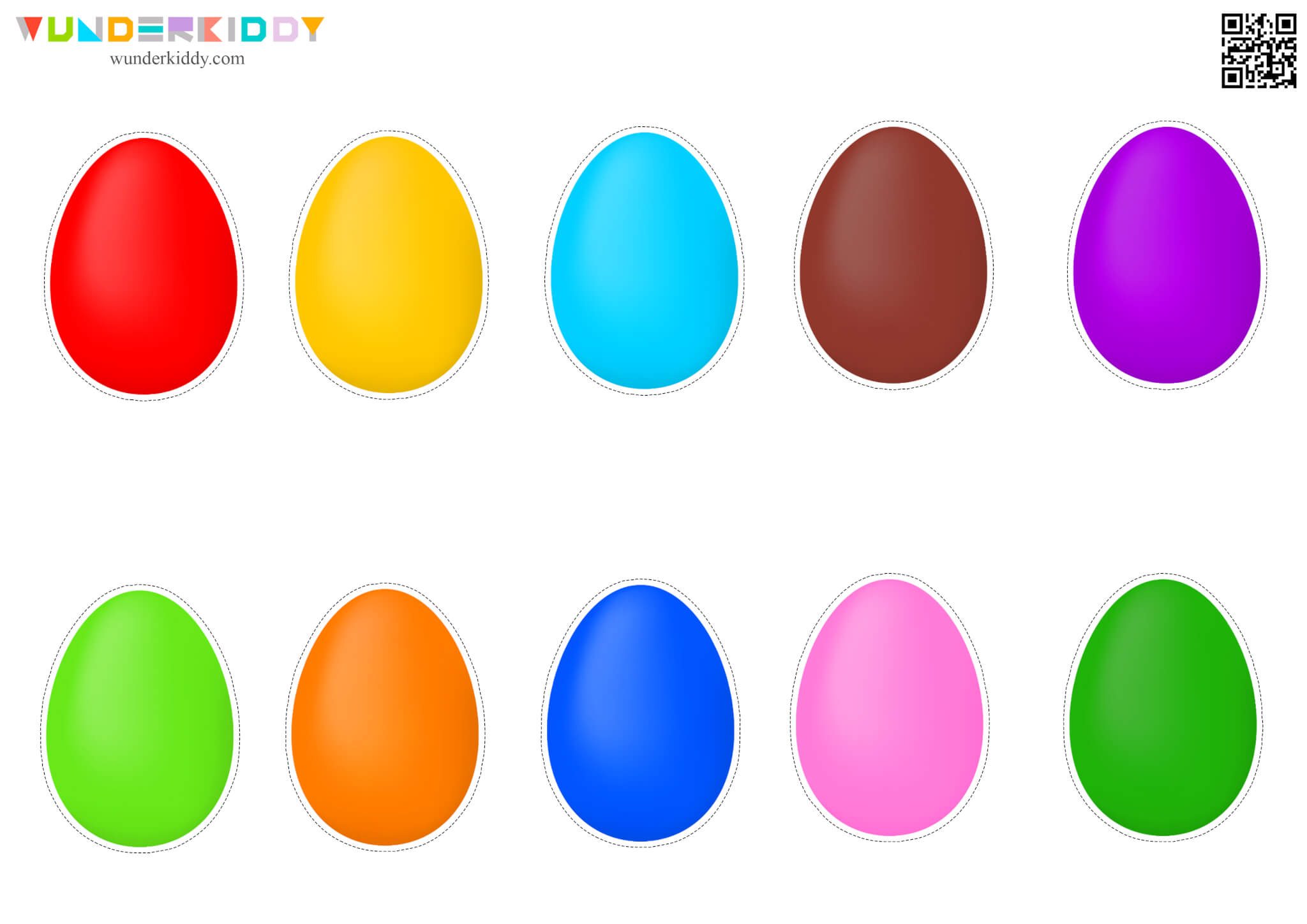 Chicken Eggs Color Match Activity - Image 3