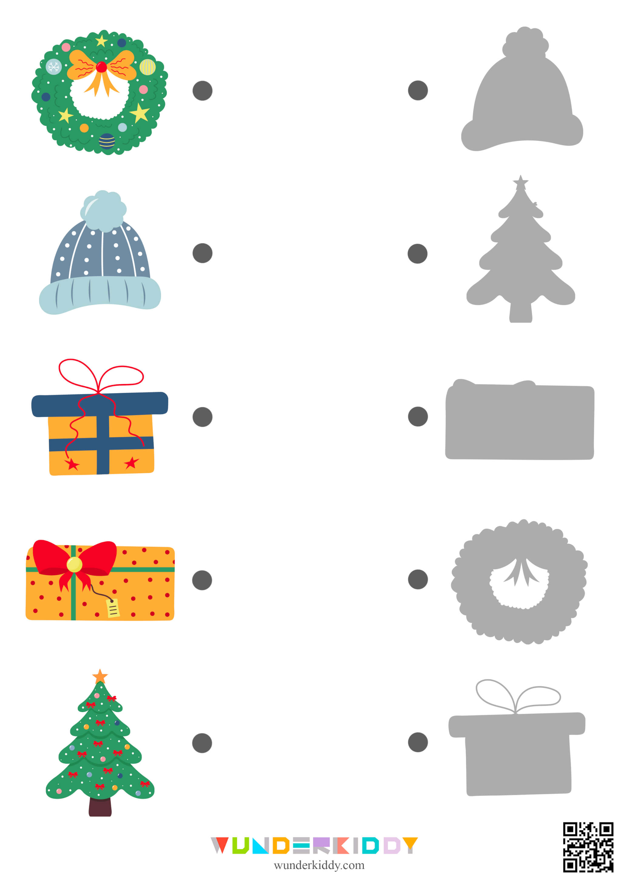 Розвивальне завдання «Новорічні тіні» - Зображення 3