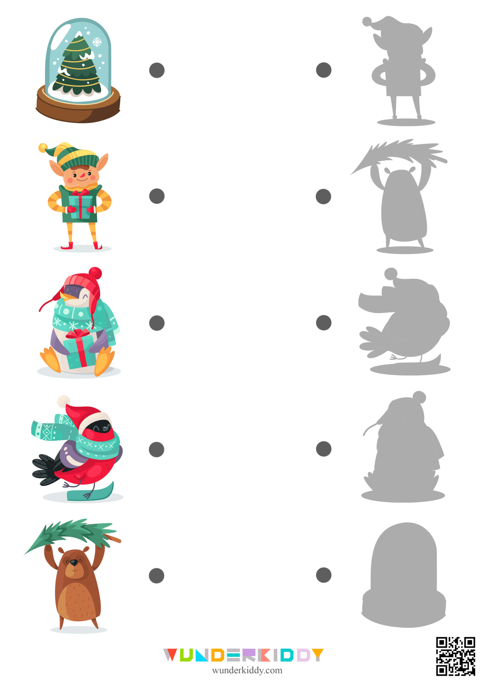 Розвивальне завдання «Новорічні тіні» - Зображення 5