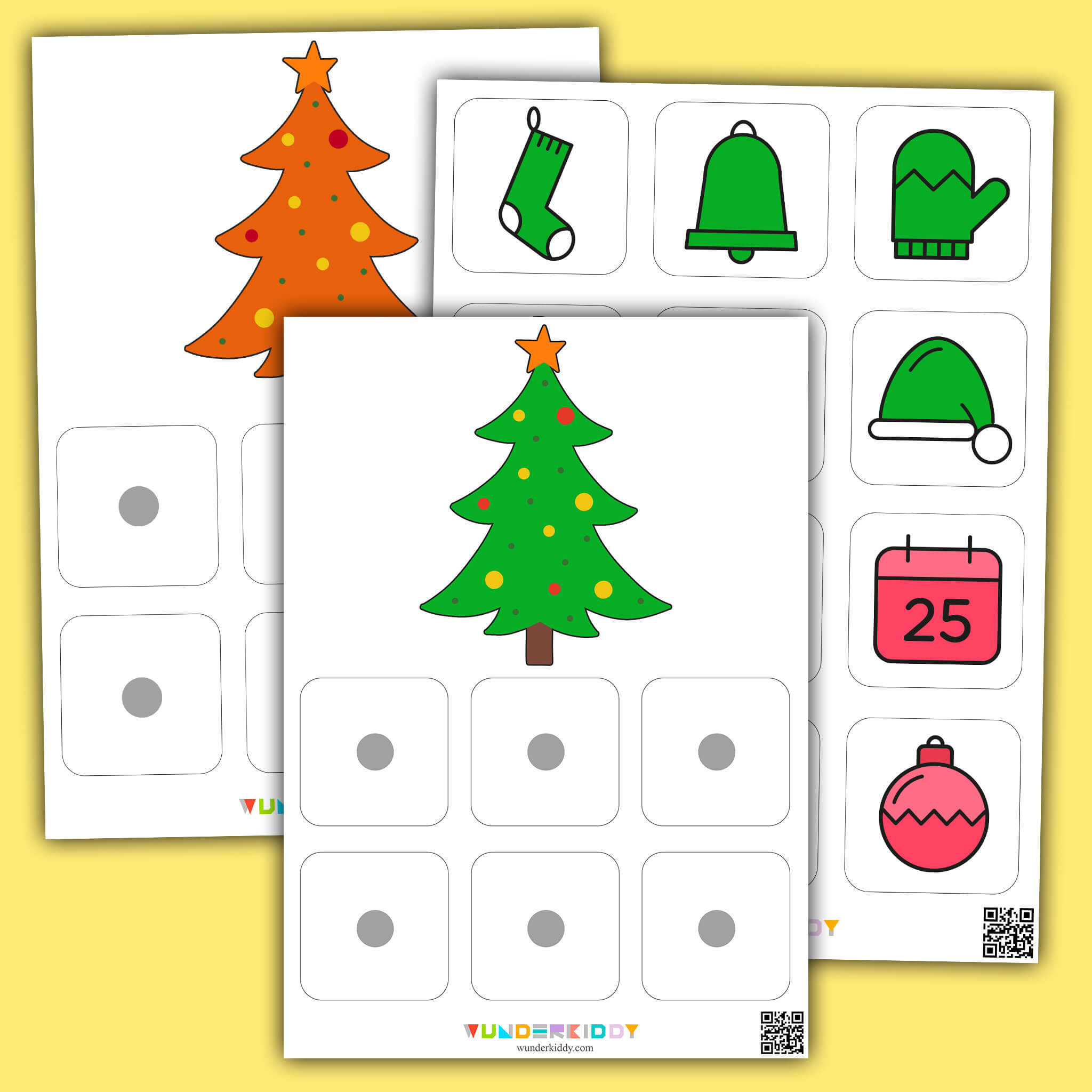 Christmas Color Sorting Activity
