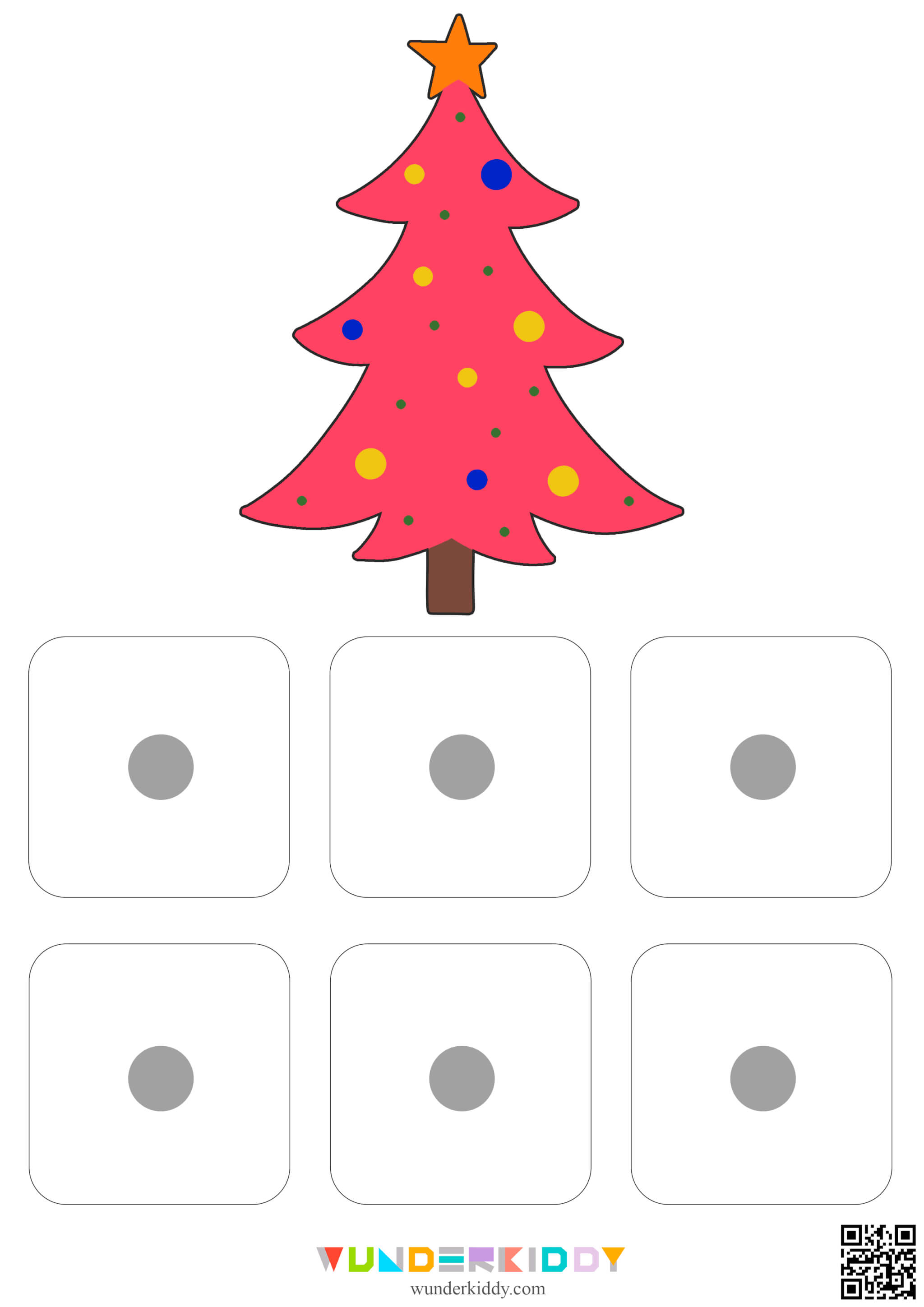 Christmas Color Sorting Activity - Image 3
