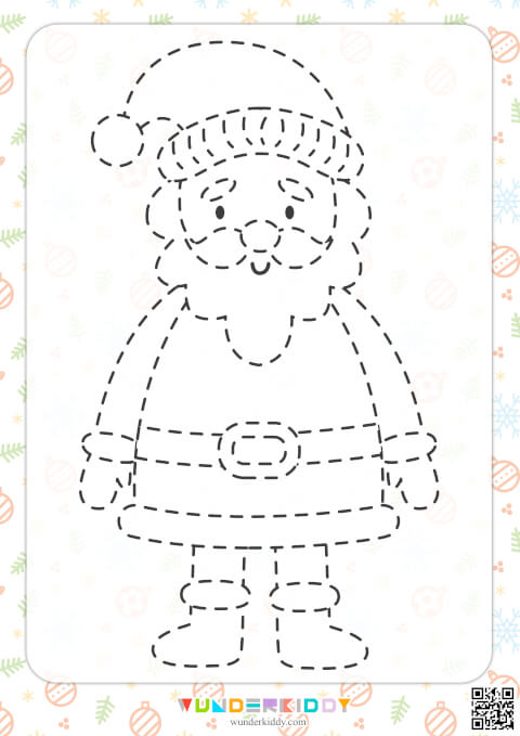 Christmas Tracing Activity - Image 2