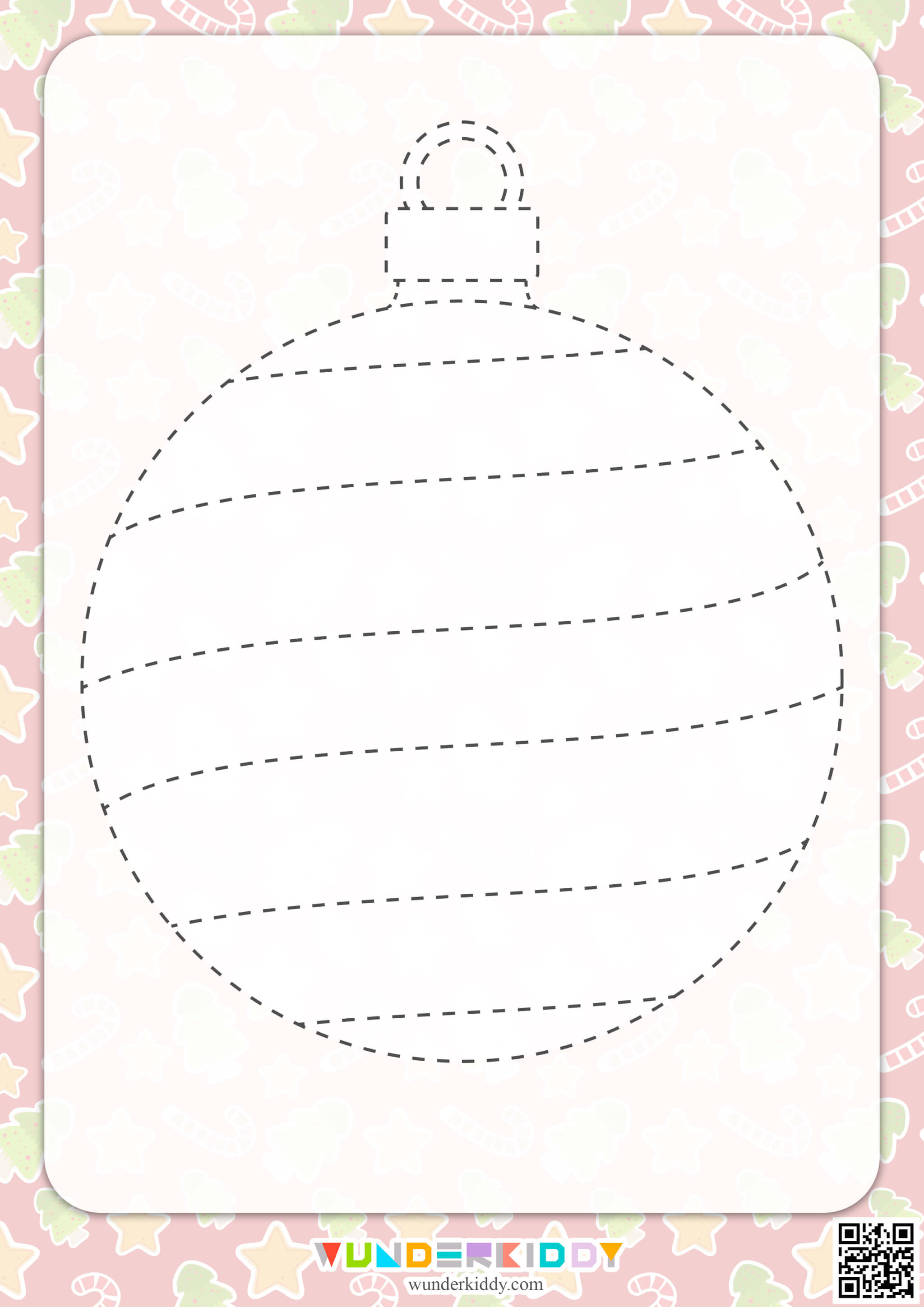 Christmas Ball Tracing Worksheet - Image 5