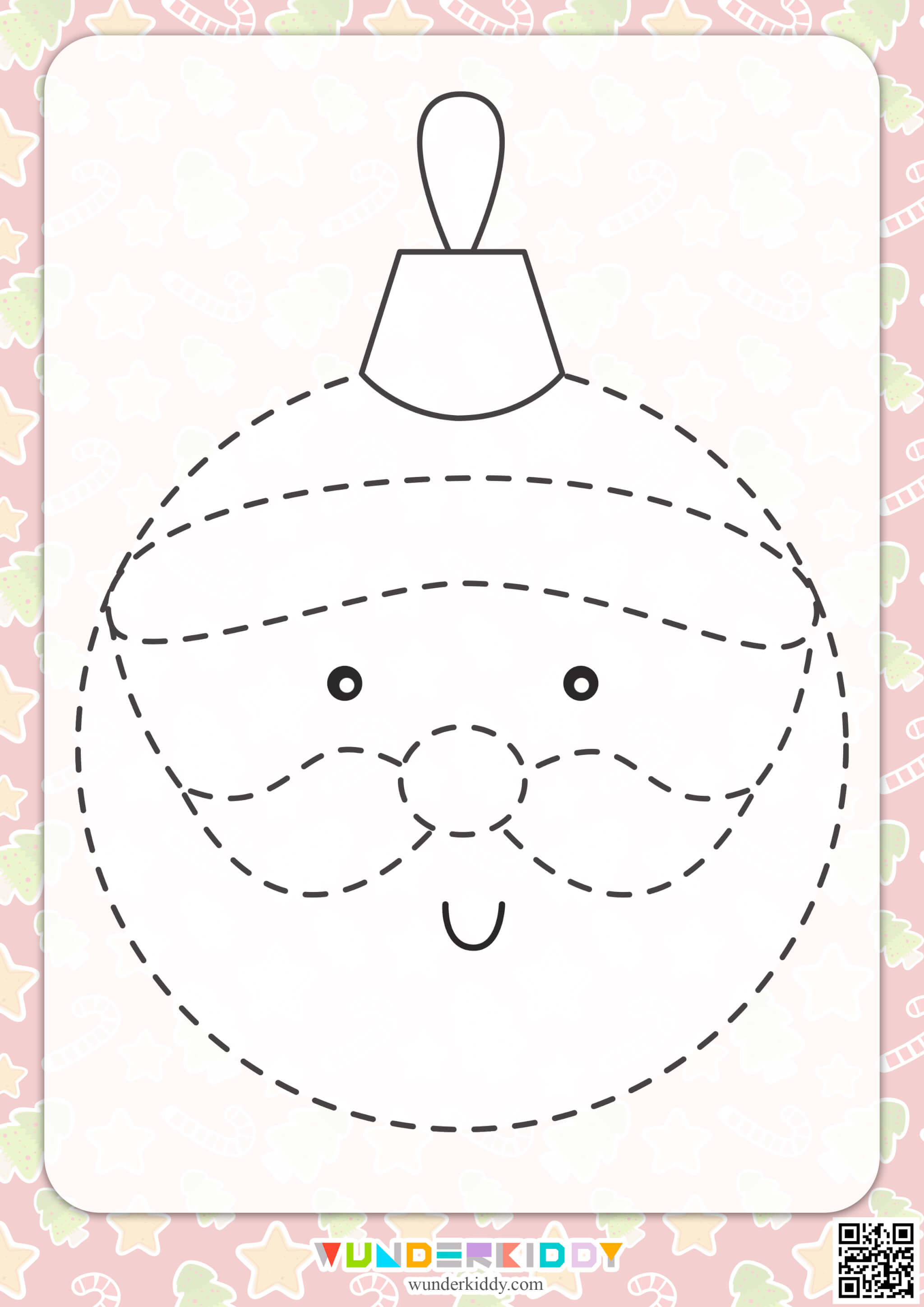 Christmas Ball Tracing Worksheet - Image 8