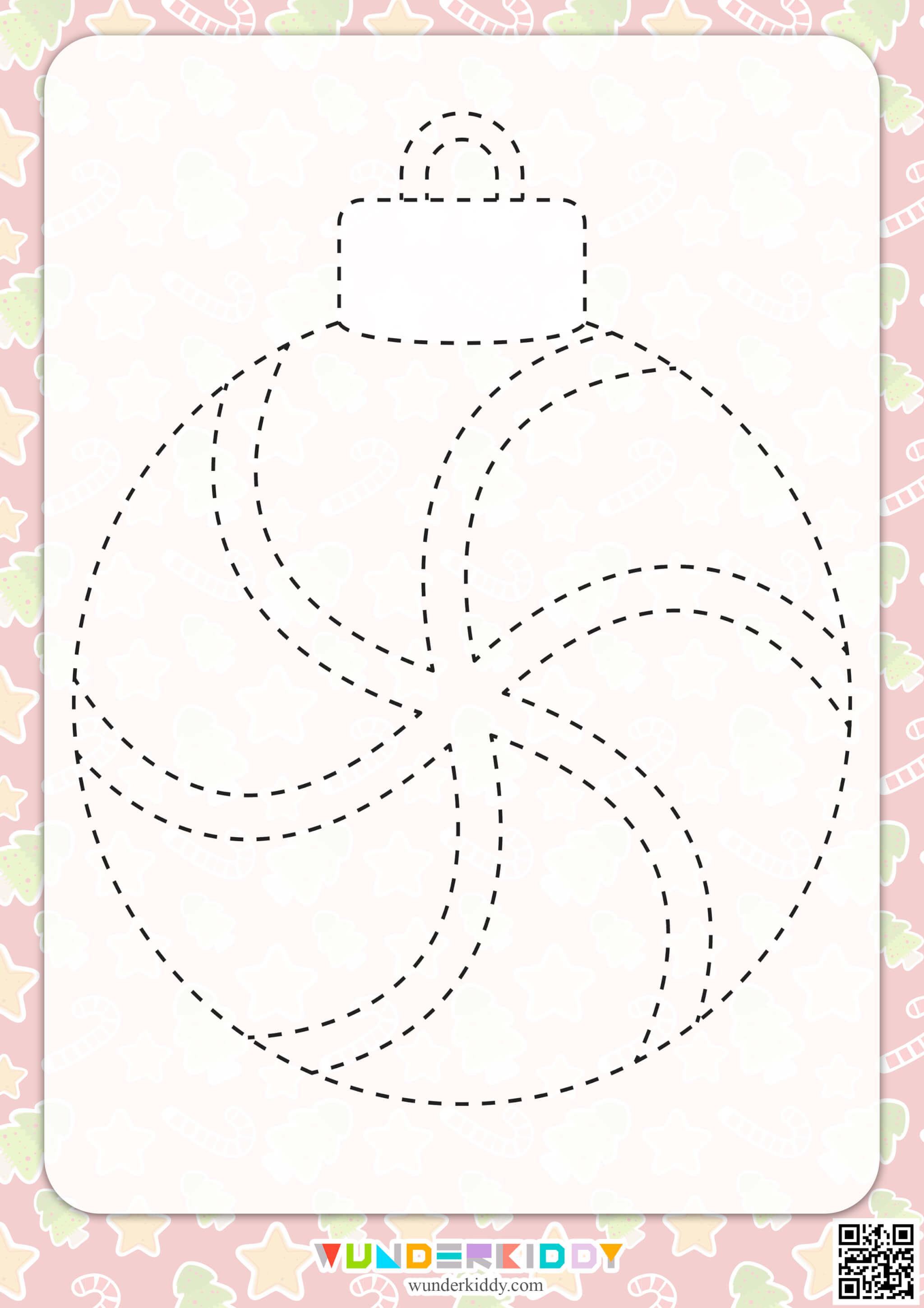 Christmas Ball Tracing Worksheet - Image 9