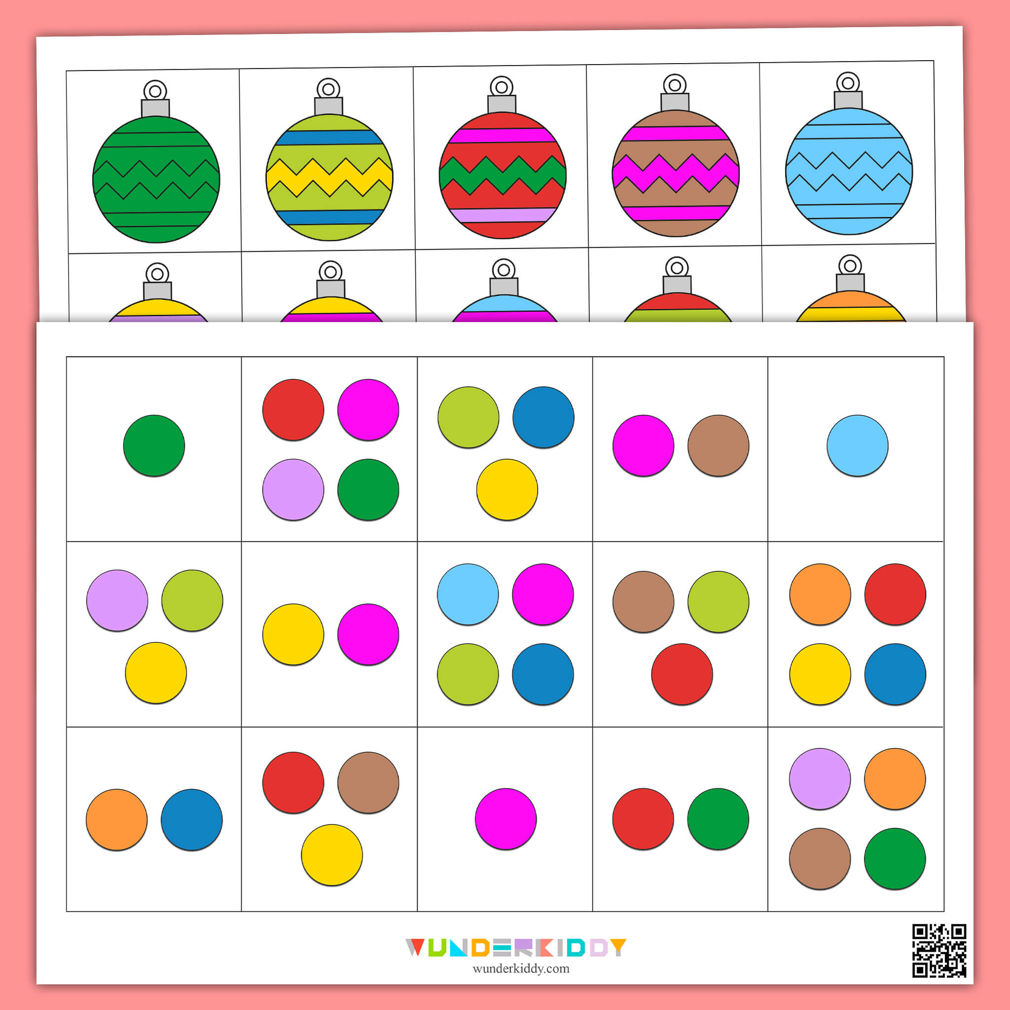 Christmas Ball Color Matching Game