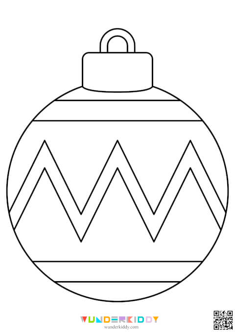 Printable Templates Christmas Ball For Craft