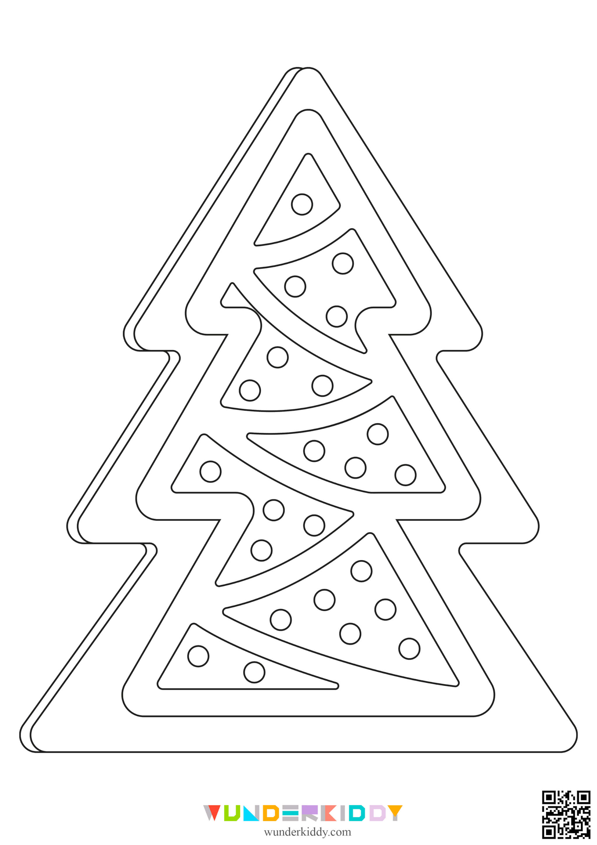 Christmas Cookie Coloring Pages - Image 6