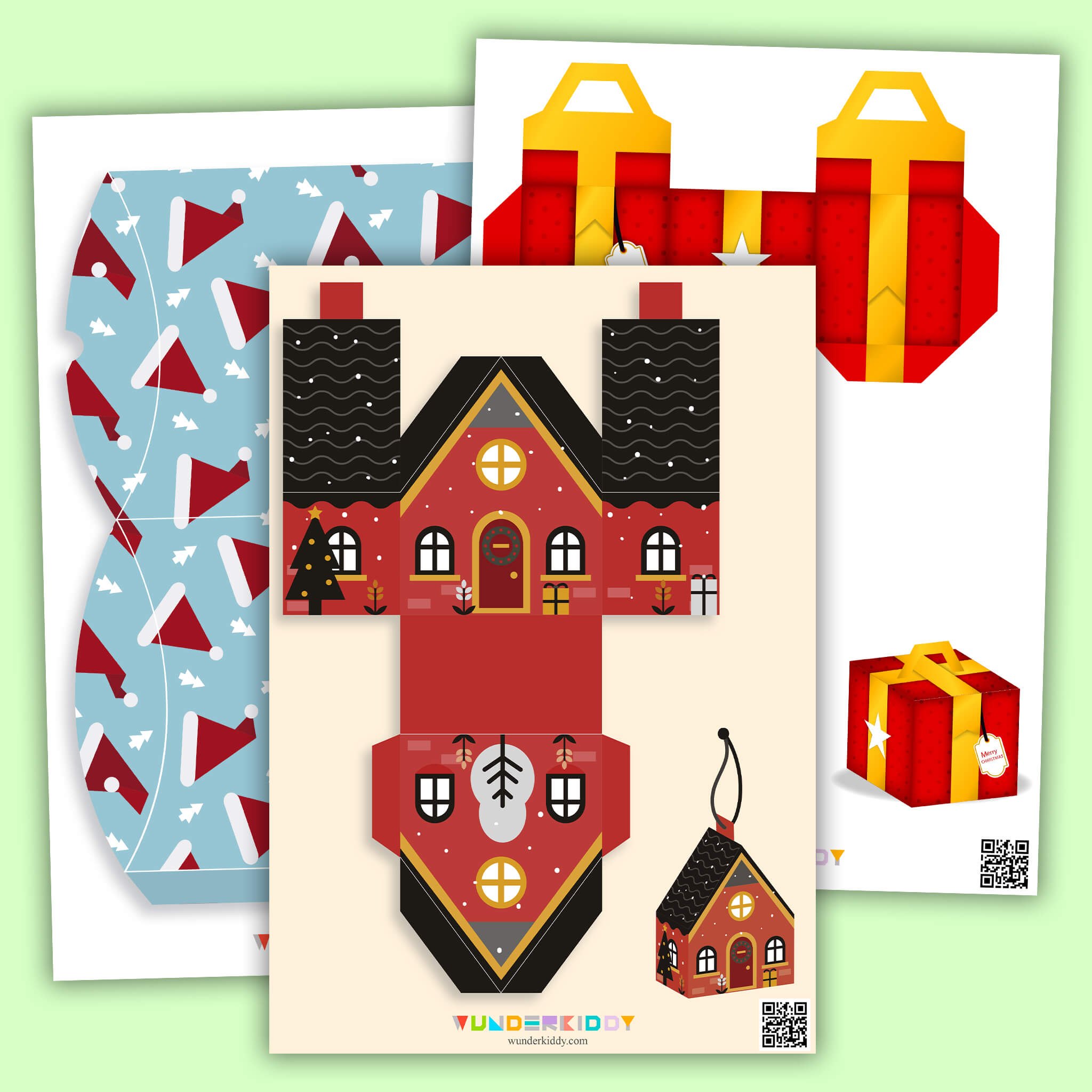 Template «Christmas Boxes»