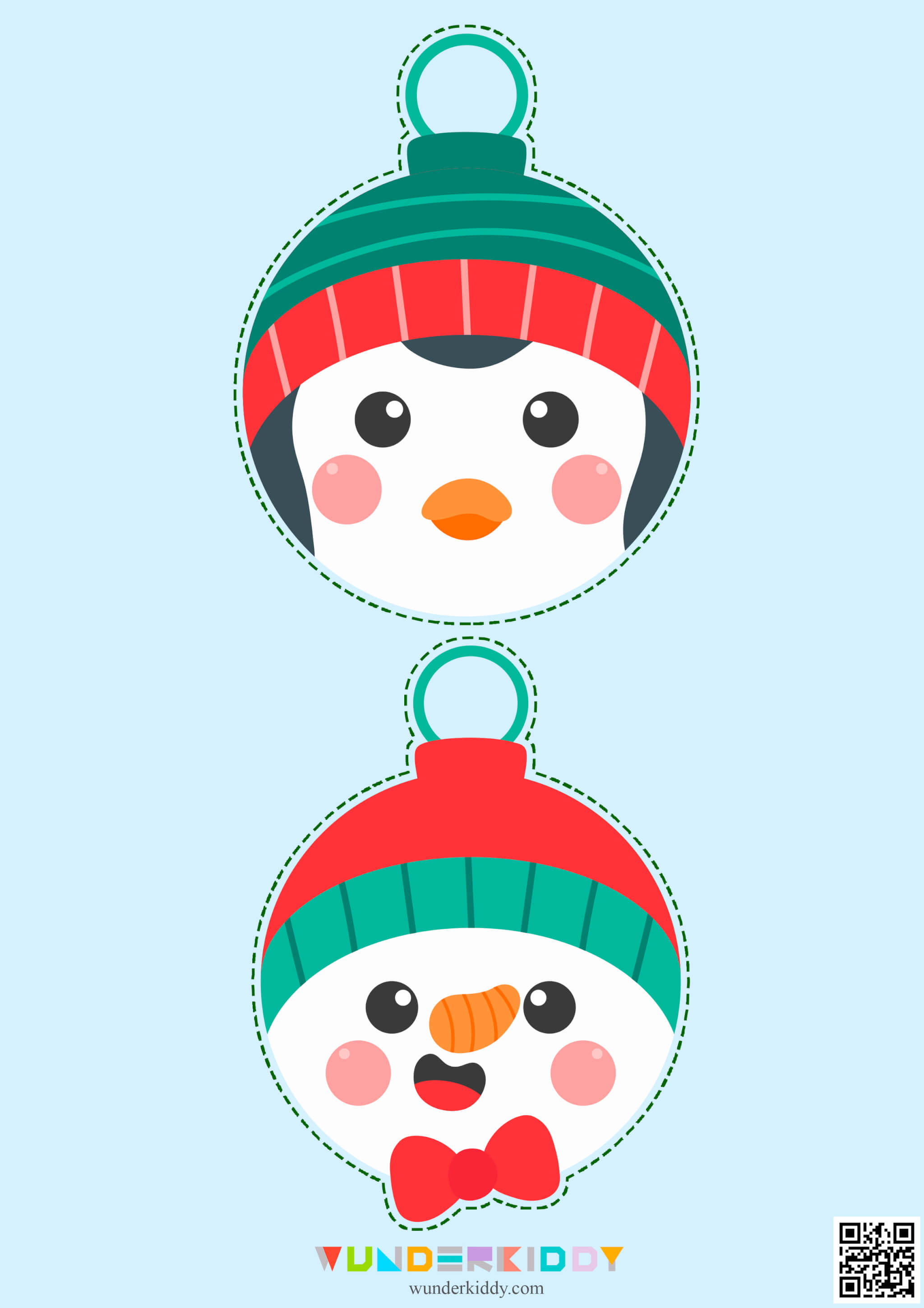 Christmas Tree Toys Templates - Image 3