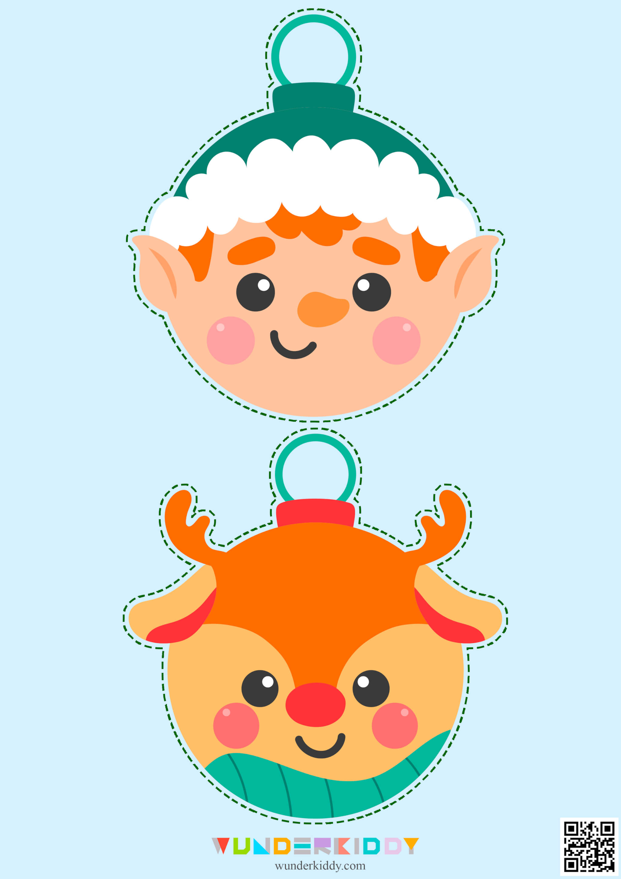 Christmas Tree Toys Templates - Image 4