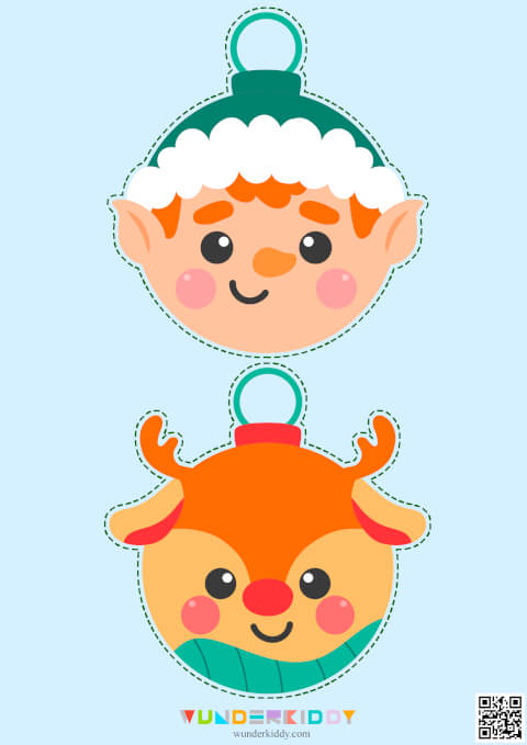 Christmas Tree Toys Templates - Image 4