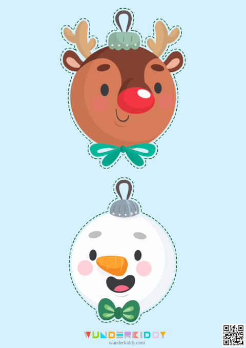 Christmas Tree Toys Templates - Image 7