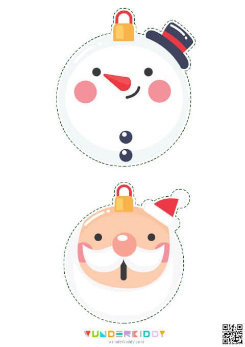 Christmas Tree Toys Templates - Image 6