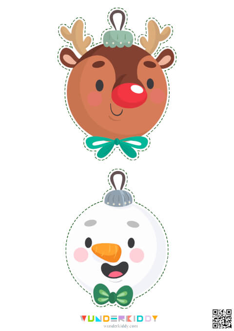 Christmas Tree Toys Templates - Image 7