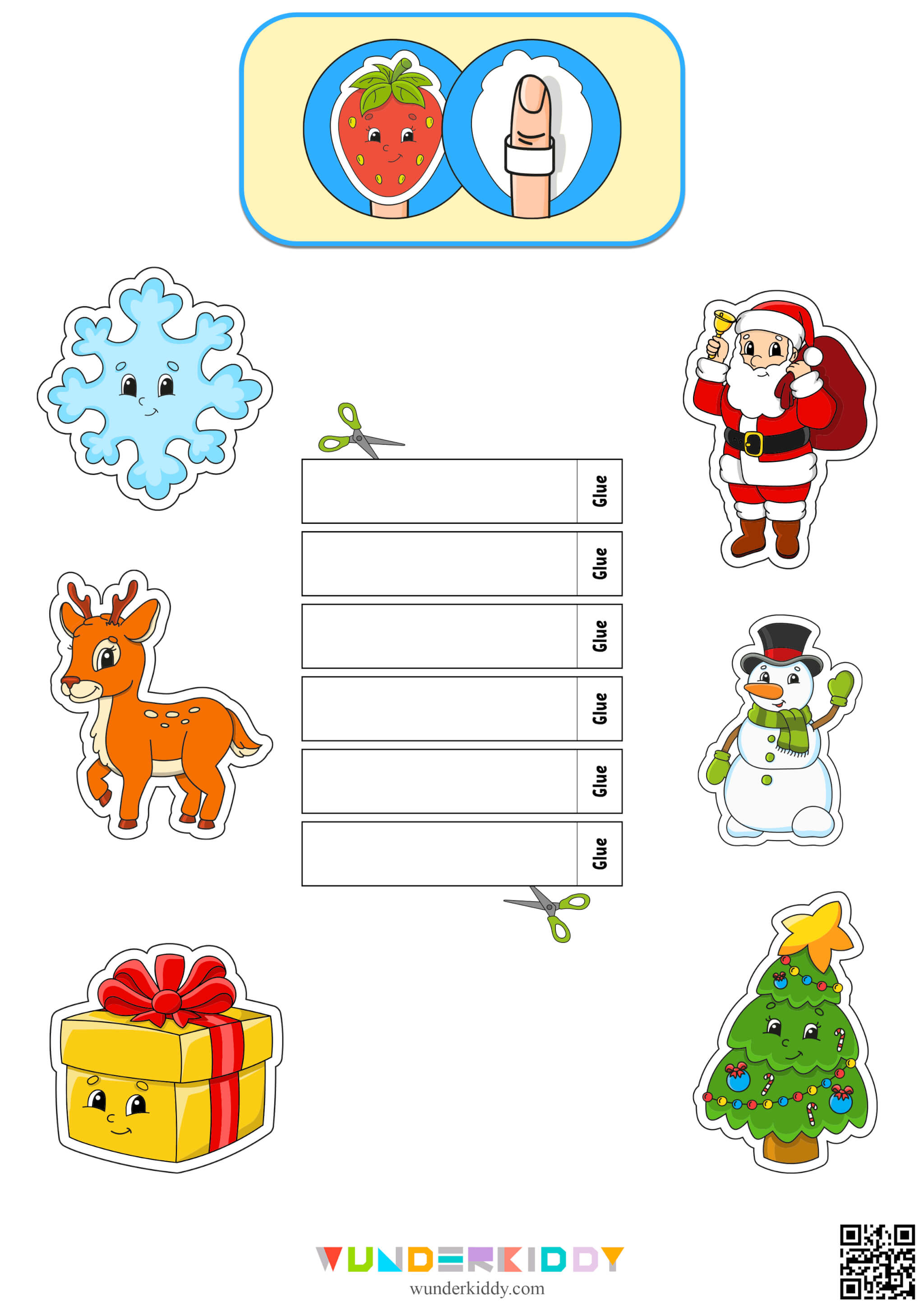 Template «Christmas Finger Puppets» - Image 3