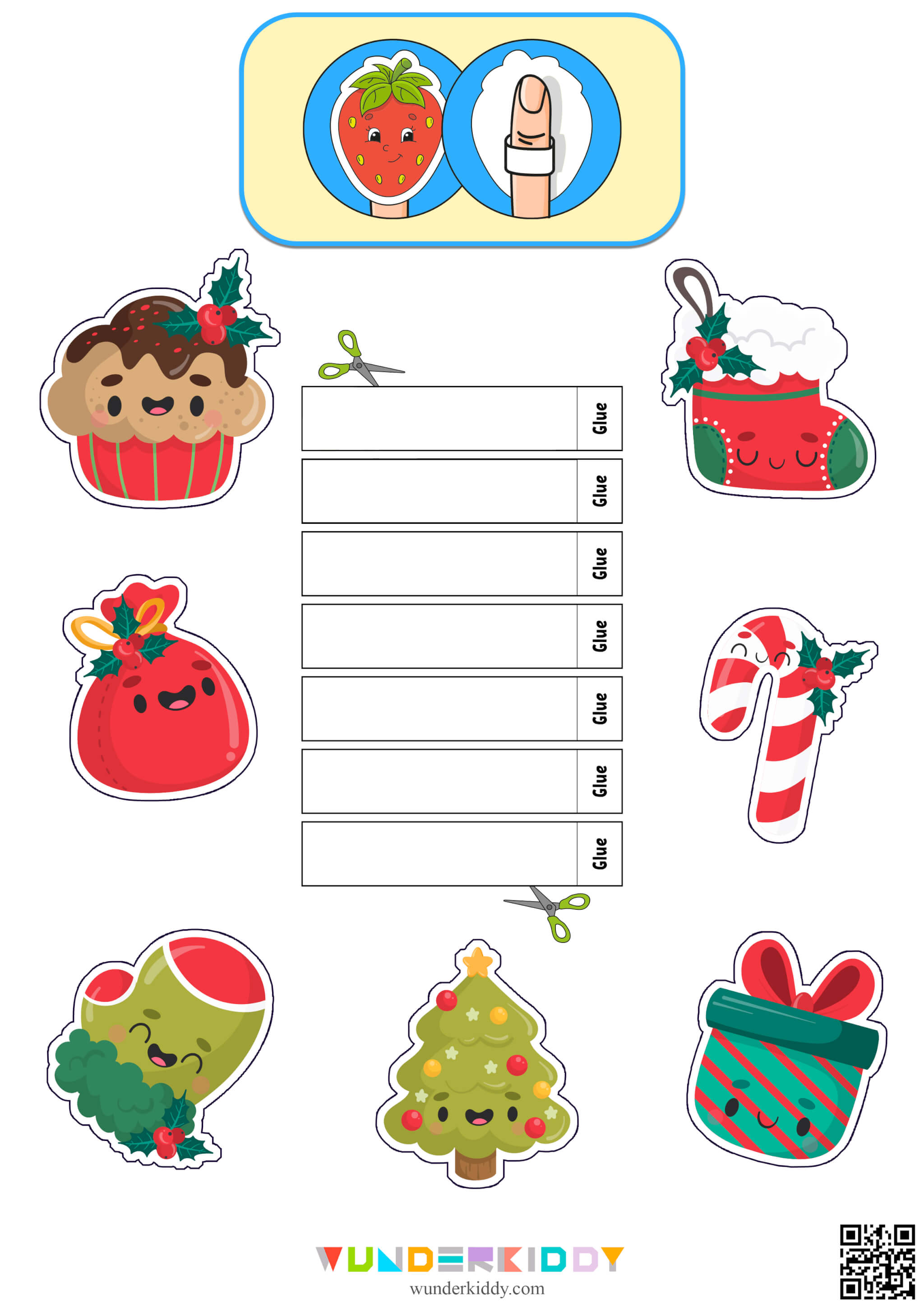 Template «Christmas Finger Puppets» - Image 4