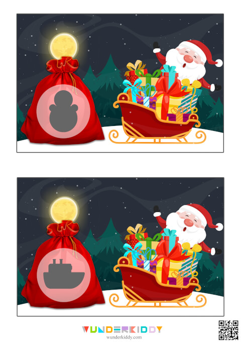 Activity sheet «Christmas Gift» - Image 2