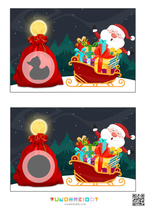 Activity sheet «Christmas Gift» - Image 3