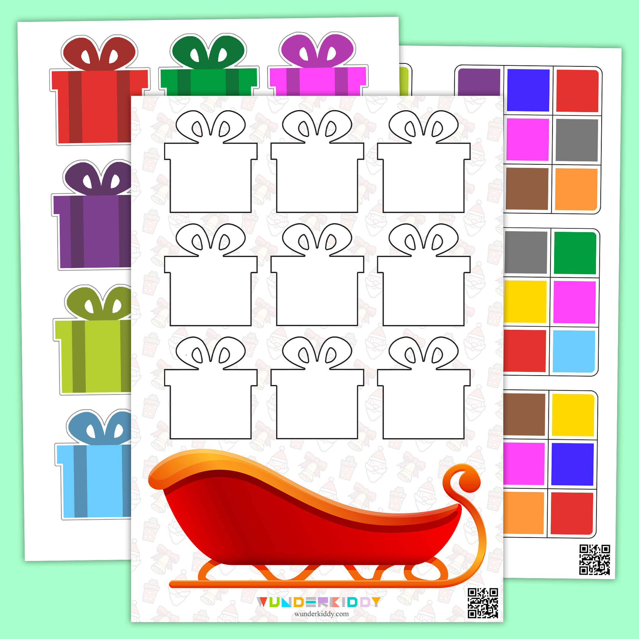 Holiday Gift Matching Game