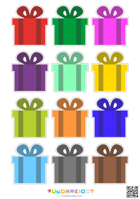 Игра для детей «Цветные подарки» - Изображение 4